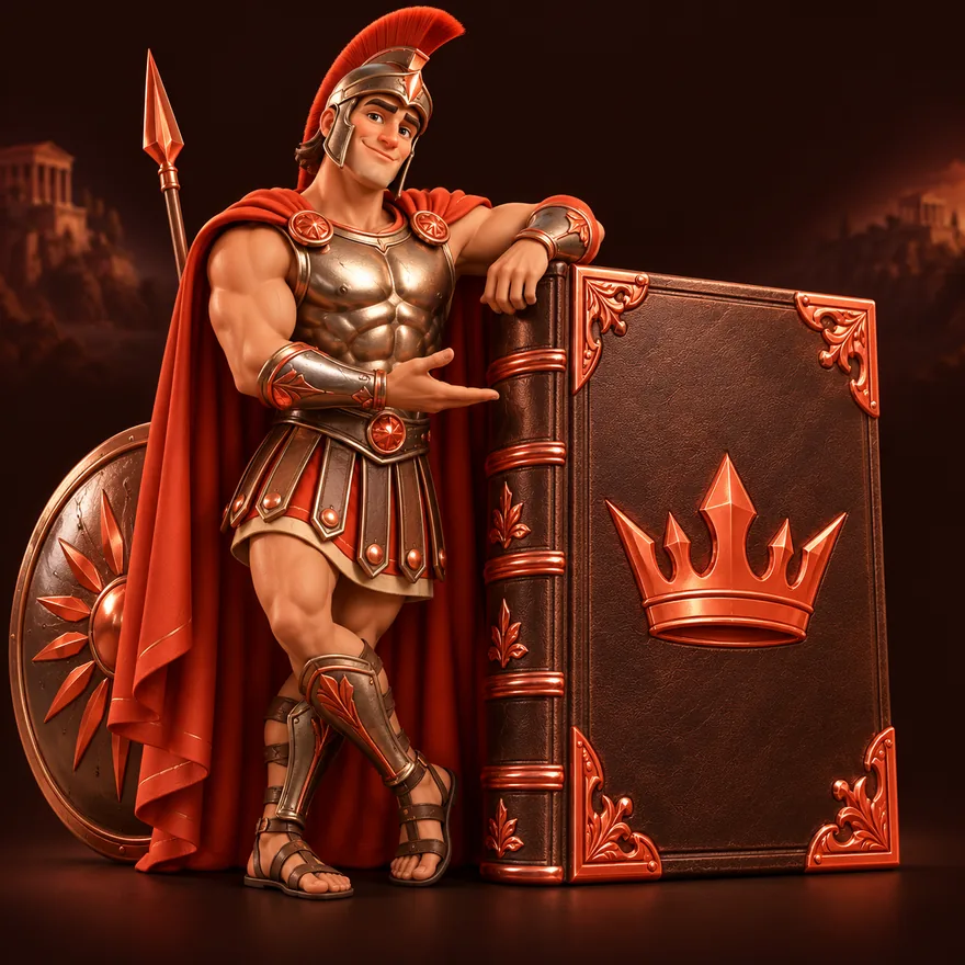 Ornate royal book — Slota
