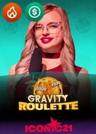 Gravity Roulette live game cover