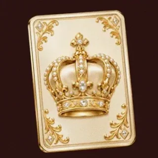 Royal crown card — Slota