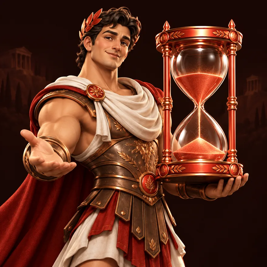 Ornate hourglass — Slota