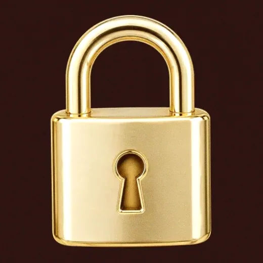 Metal padlock — Slota