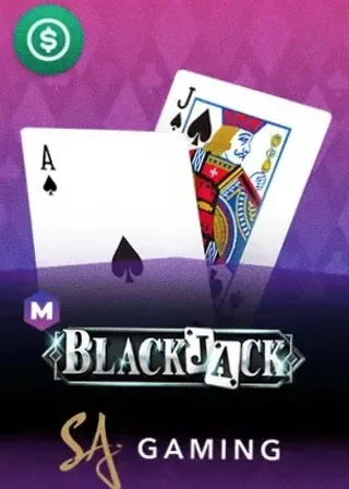 M Blackjack live game cover