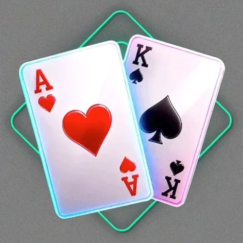 Ace and king playing cards
