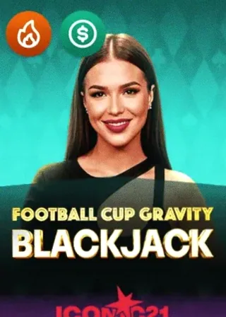 Football Cup Gravity Blackjack live game cover